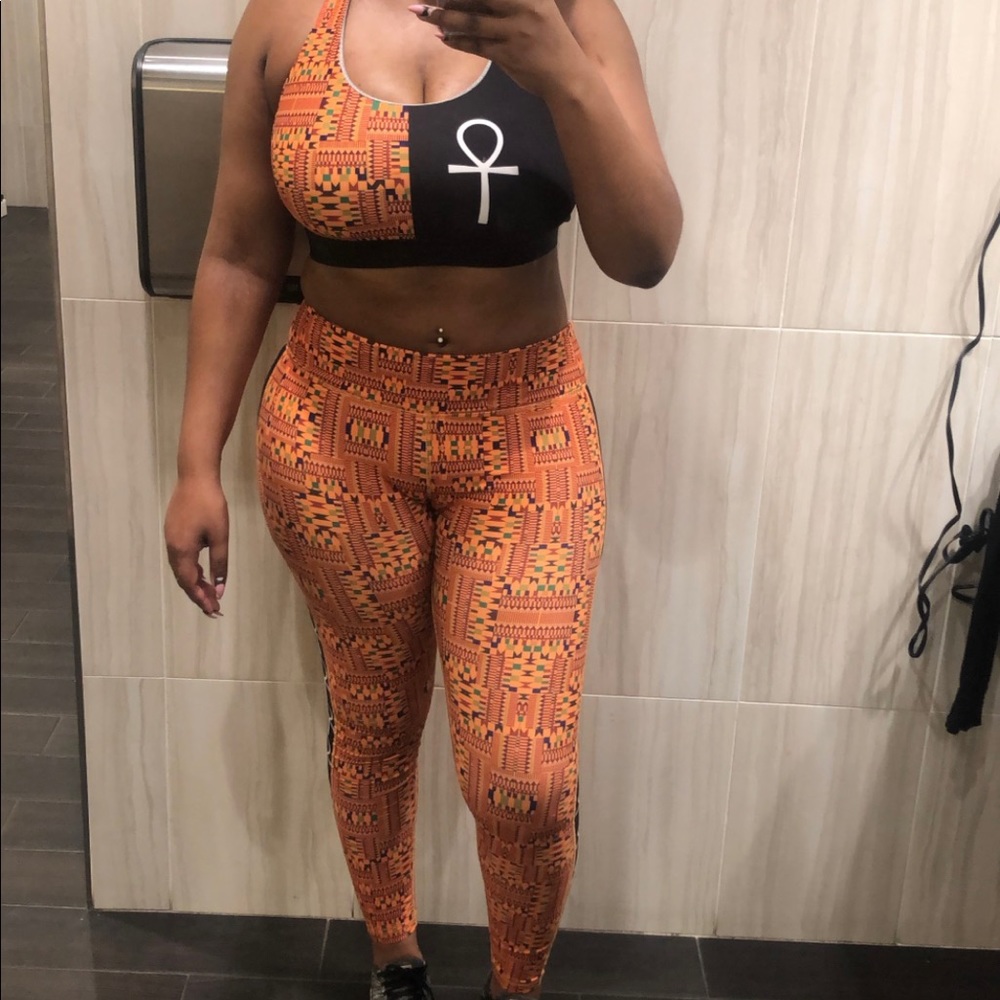 African Print Workout Gear